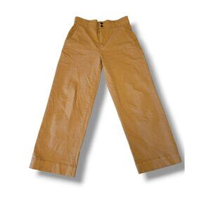 Everlane Woman's Mustard Wide Leg Pants - Size 8